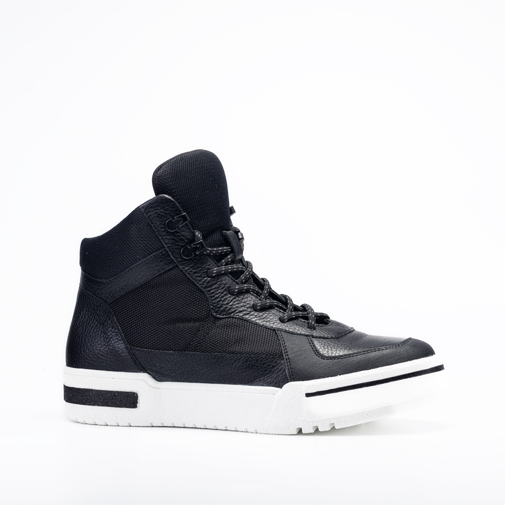 Ботинки зимние мужские Shagovita 7529Ш.Черно-белый