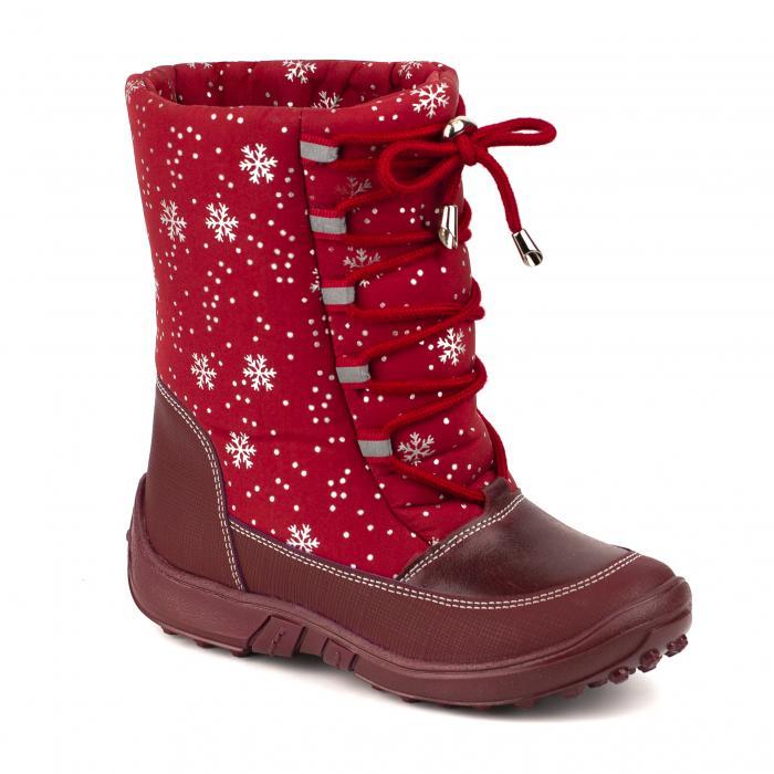 Сапоги зимние Shagovita 46146Ш.Бордовый