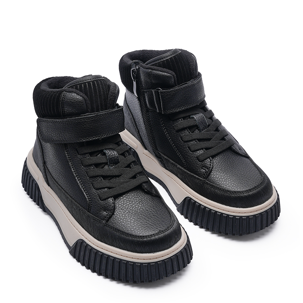 Ботинки демисезонные Shagovita 6501159 Б РФ.Черно-бежевый