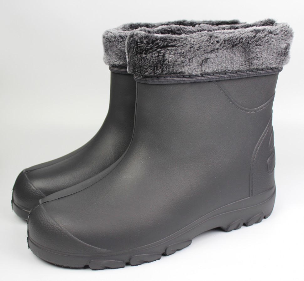 Резиновые сапоги Россия Эва С-15/5(40-45)мех серые