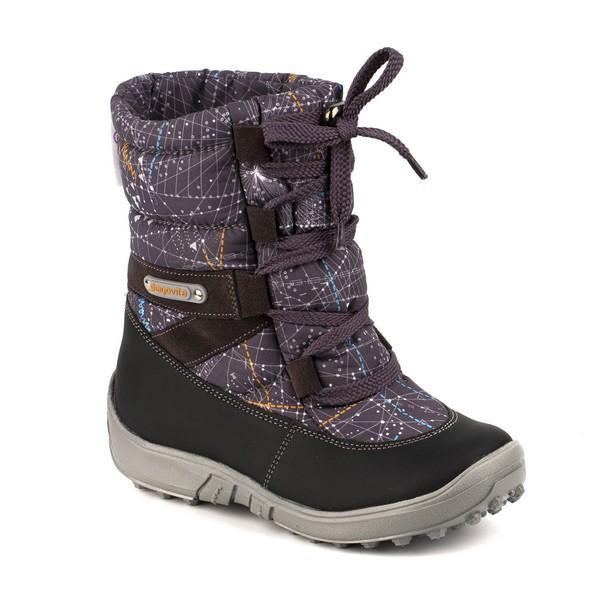 Сапоги зимние Shagovita 3696Ш.Темно-серый