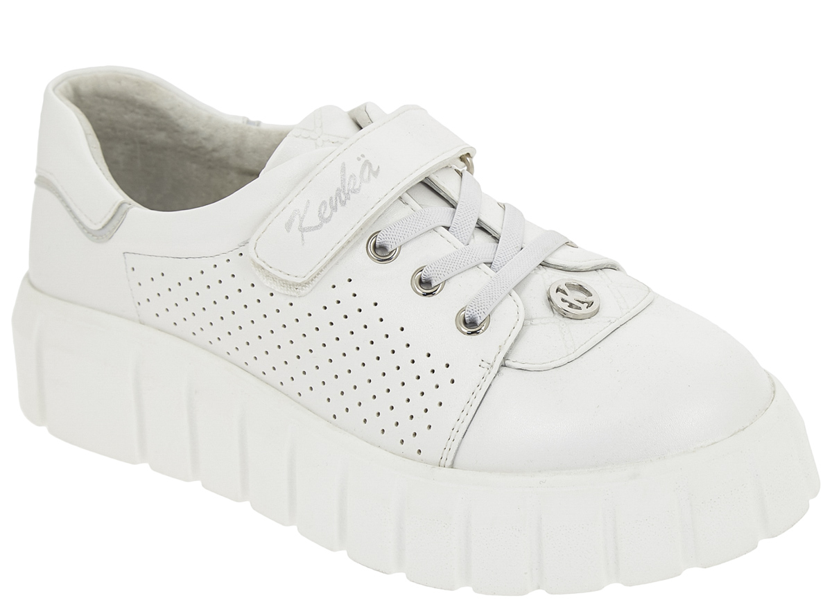 Полуботинки KENKÄ TRI_311-61_белый